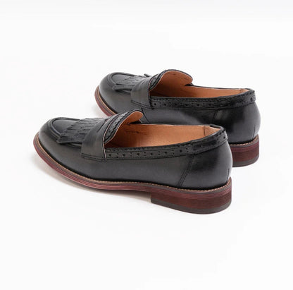 Orthopedic Balance Classic Fringe Loafers – Elegant Vintage Comfort Slip-On Shoes