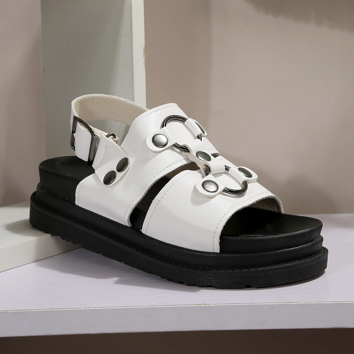 Orthopedic Balance Double-Buckle Comfort Sandals