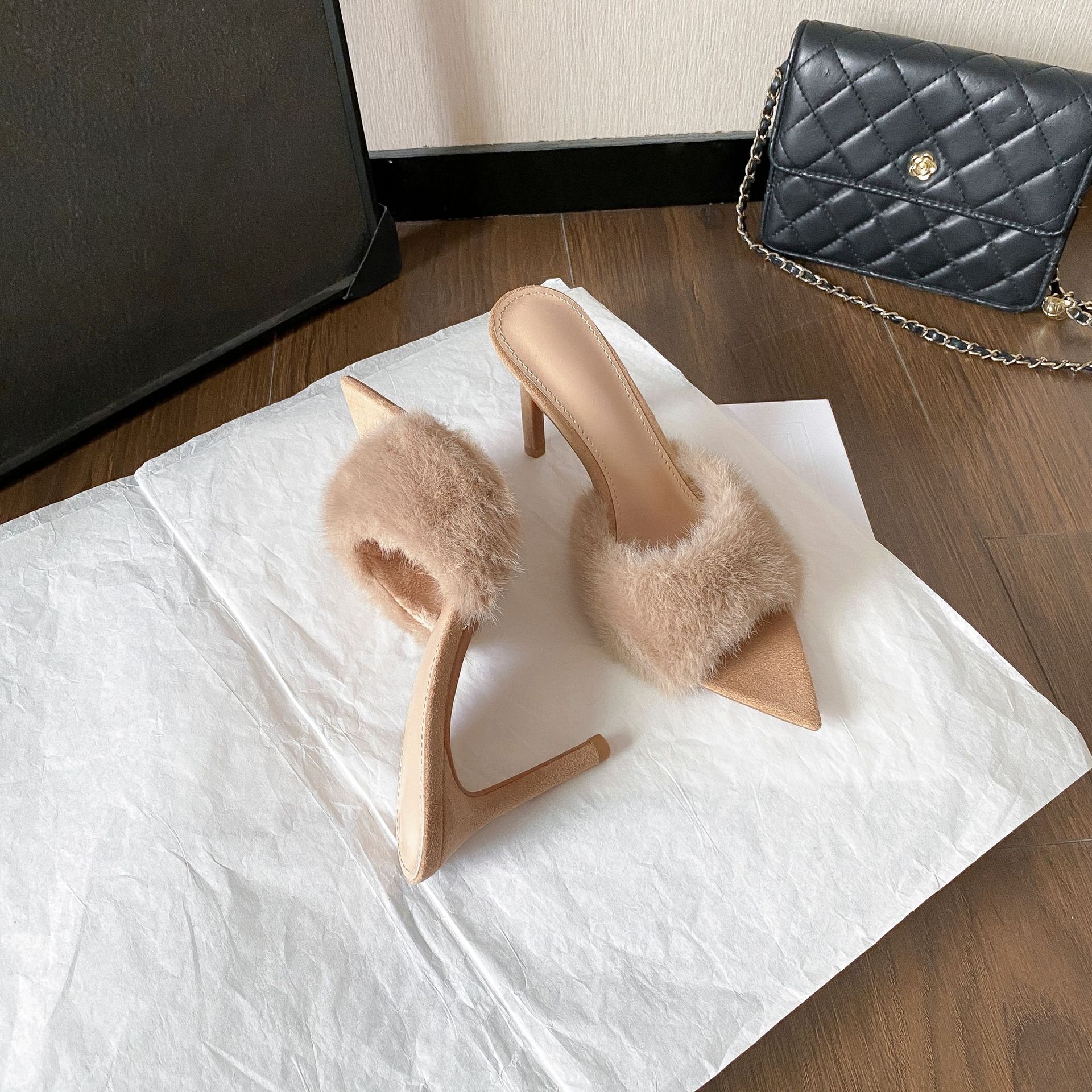 Orthopedic Balance Plush High-Heeled Pumps, Uniquely Elegant