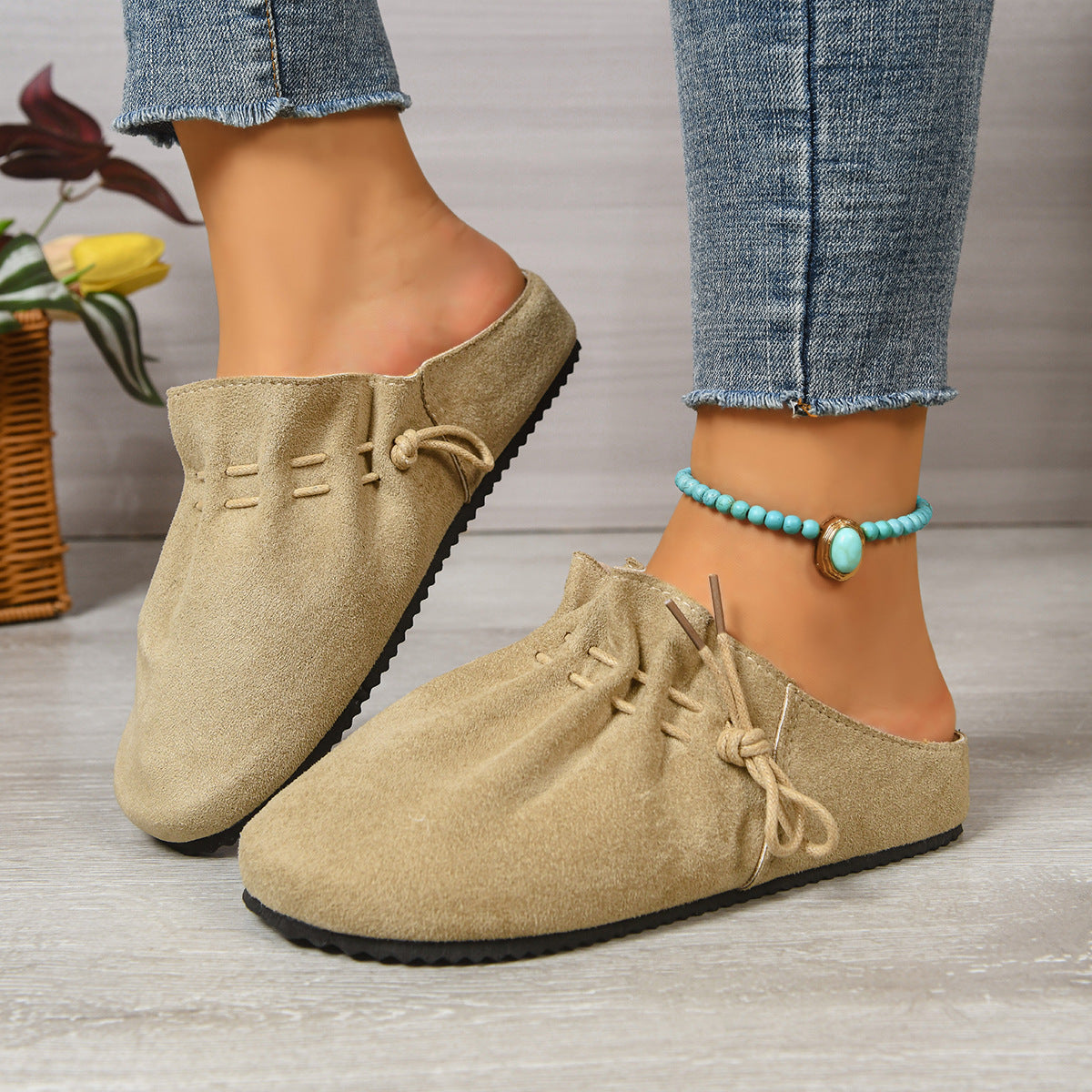 Orthopedic Balance Minimalist Slippers With A Retro And Elegant Design