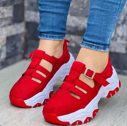 Xia | Women’s Orthopedic Breathable Cutout Walking Sneakers