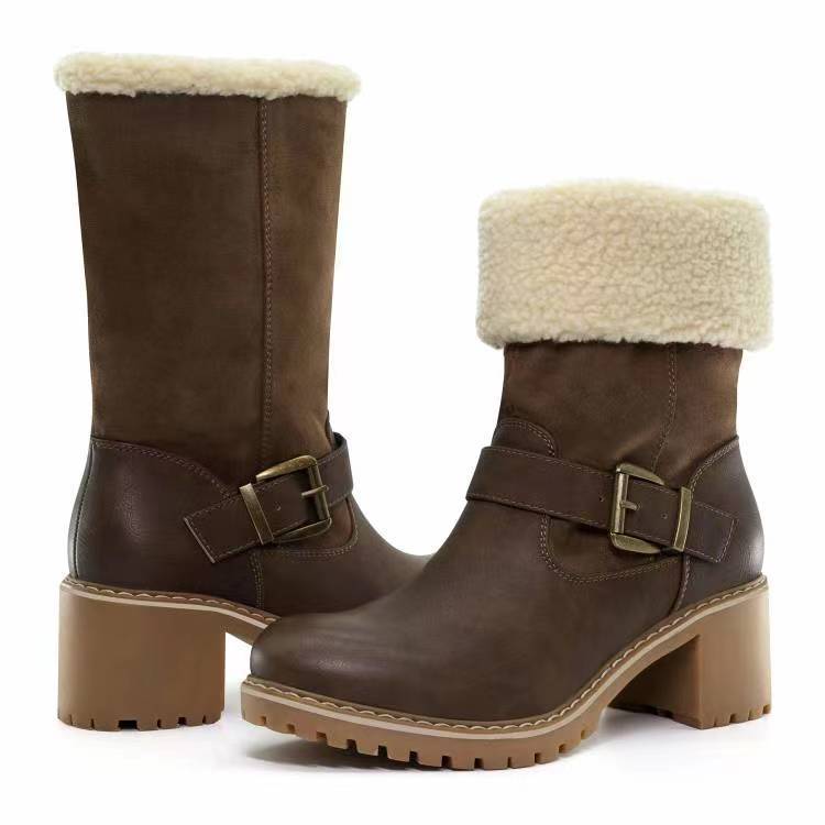 Modesty | WinterHaven Orthopedic Fur-Cuff Ankle Boots