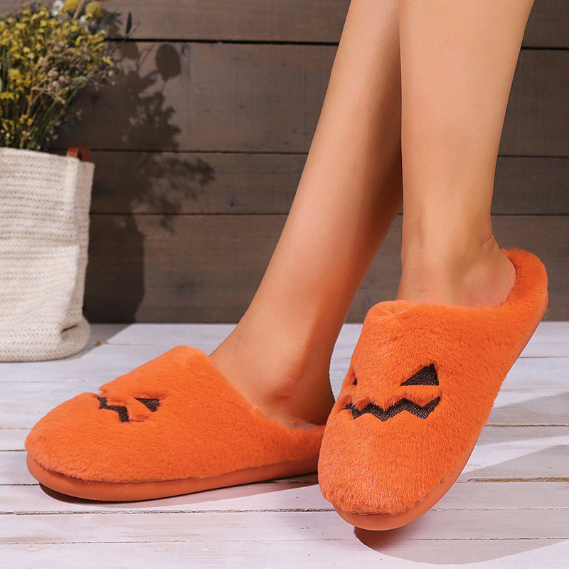 Woona |  Halloween Pumpkin Slippers