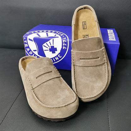 Orthopedic Balance Mule Slippers - Retro Closed Toe Comfort