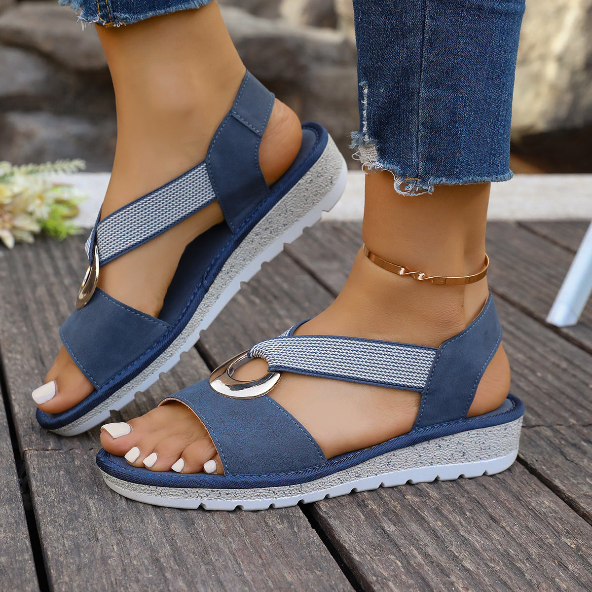 Orthopedic Balance | Comfort Strap Platform Sandals