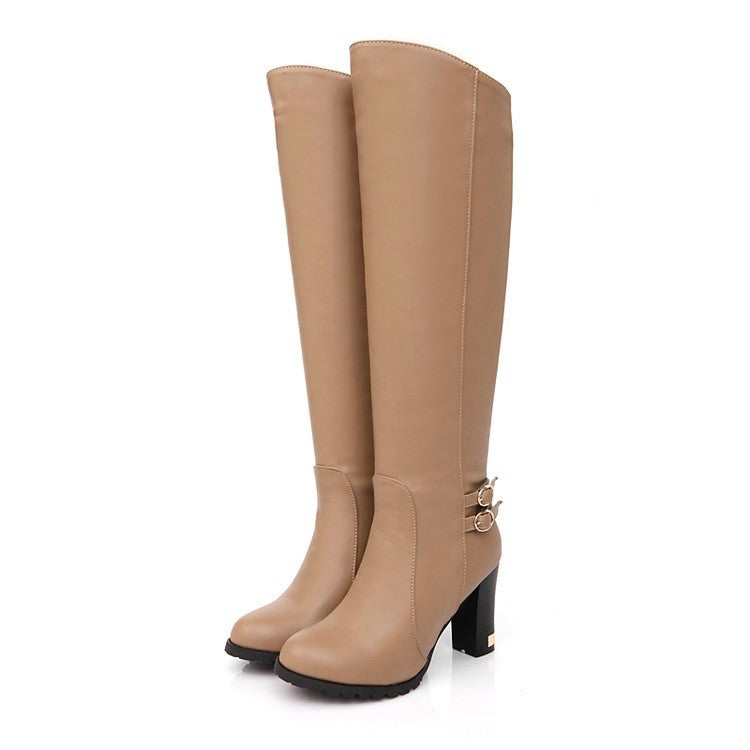 Miriam | Elegant Tall Block-Heel Orthopedic Knee-High Boots