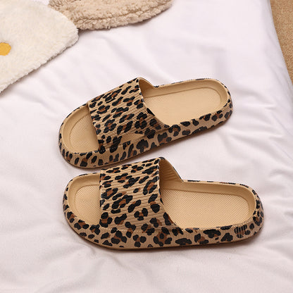 Kensley | Women’s Orthopedic Leopard Print Comfort Slides