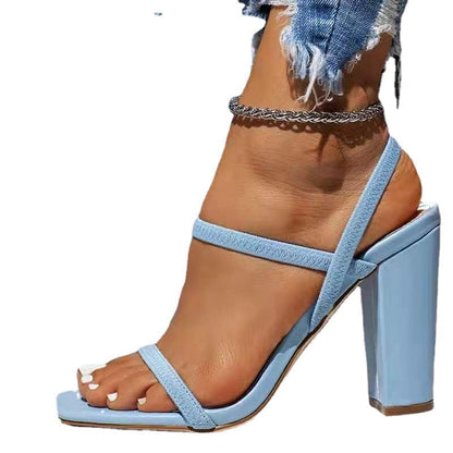 Orthopedic Balance Unique High Heel Sandals  -