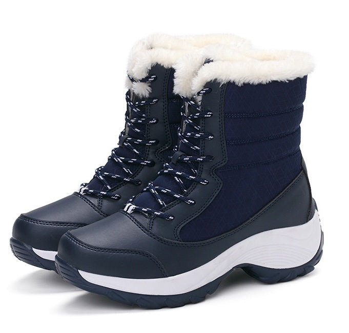 Mabel | Thermal Lace-Up Orthopedic Winter Snow Boots