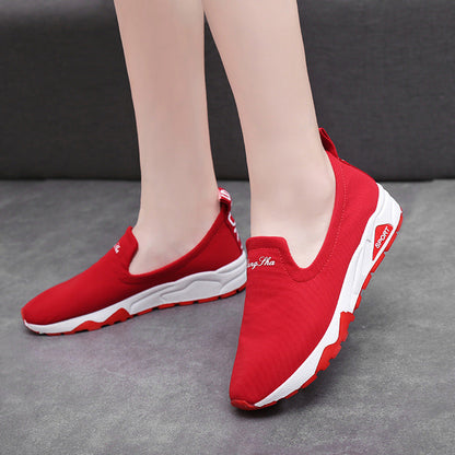 Orthopedic Balance Canvas Shoes - Comfort High Heel Design