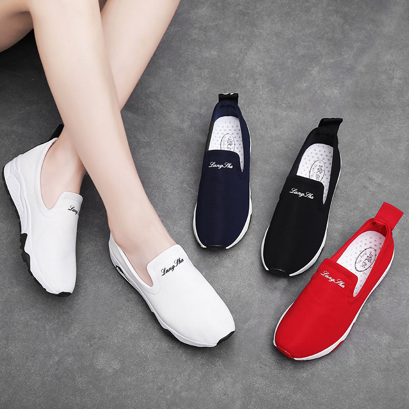 Orthopedic Balance Canvas Shoes - Comfort High Heel Design