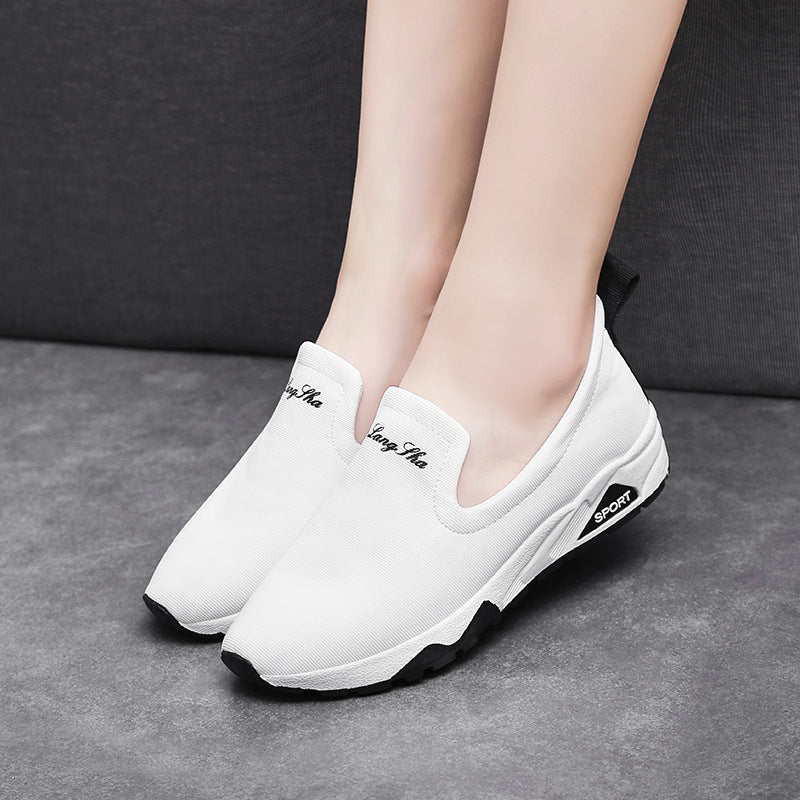 Orthopedic Balance Canvas Shoes - Comfort High Heel Design