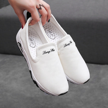 Orthopedic Balance Canvas Shoes - Comfort High Heel Design