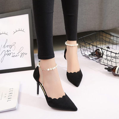 Orthopedic Balance New Stiletto Heel Sandals With Unique Chain