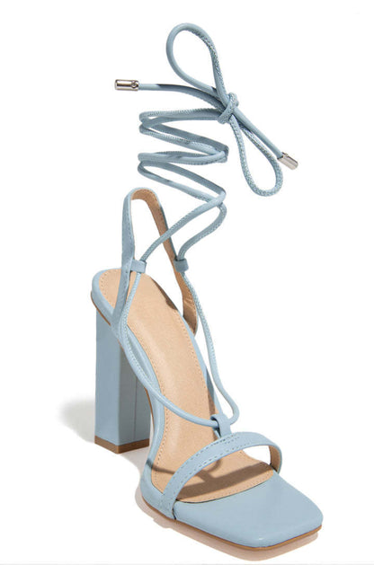 Orthopedic Balance Square Heel Sandals - Unique Elegance For Parties