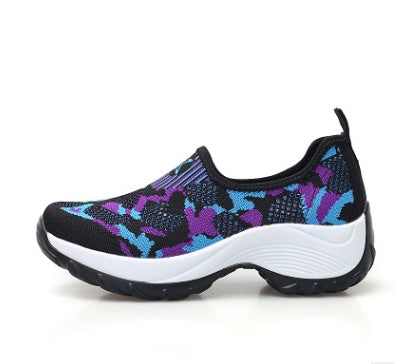 Orthopedic Balance Soft And Lightweight Woven Rocking Shoes For Dancing