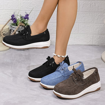 Orthopedic Balance Plus Size Canvas Shoes - Breathable Comfort