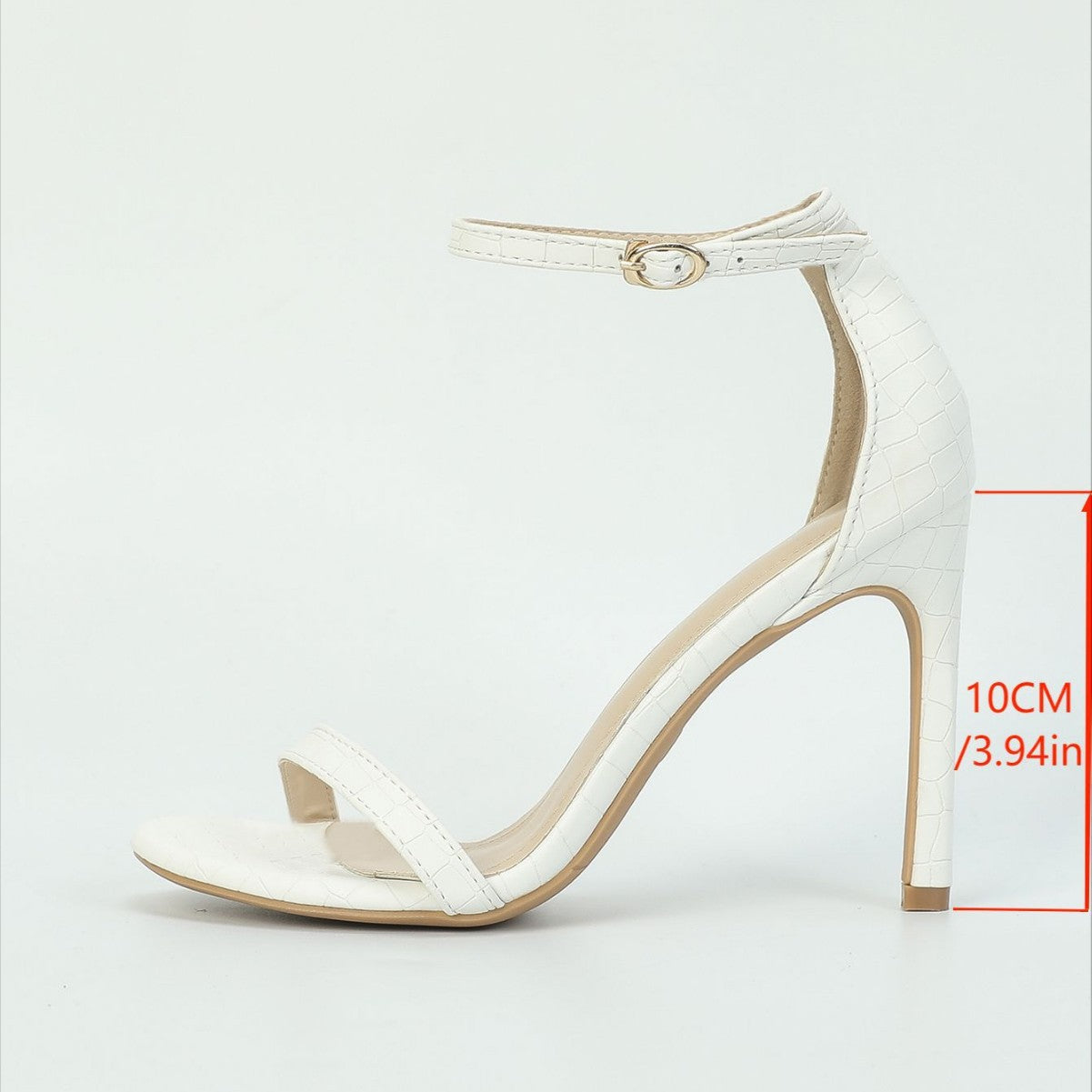 Orthopedic Balance Strappy High-Heeled Sandals In French Style - Unique Elegance