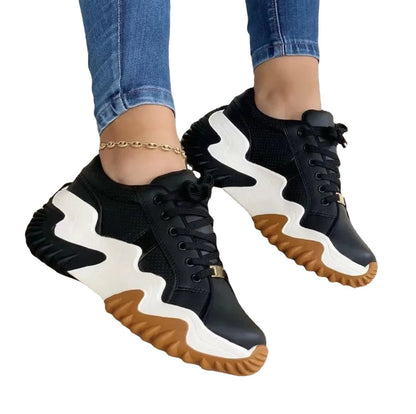 Orthopedic Balance Lace-Up Sport Sneakers - Unique Style And Comfort