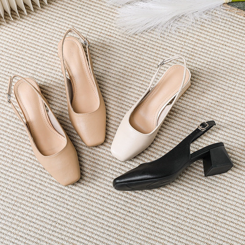 Orthopedic Balance Closed Sandals, French Style, Chic Summer