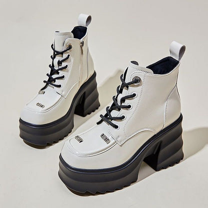Martina |  Thick  High Heel  Ankle Boots