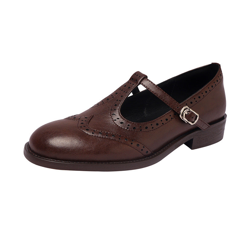 Orthopedic Balance Mary Jane Shoes - T-Strap Comfort
