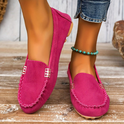 Carter | Suede Moccasin Loafers – Slip-On Everyday Comfort