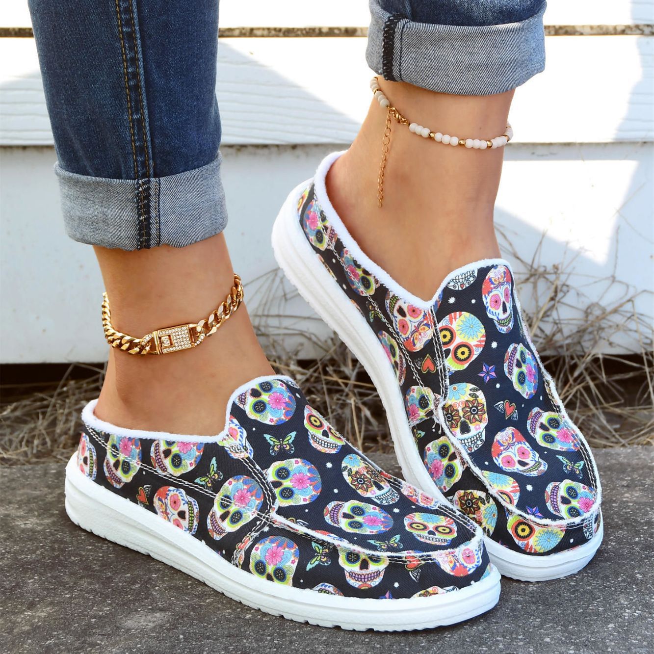 Orthopedic Balance Trendy Floral Slippers For Spring And Summer