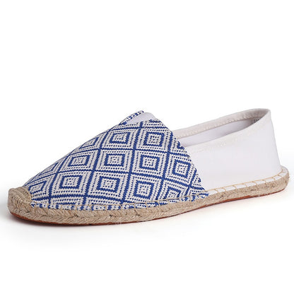 Orthopedic Balance Men and Women’s Espadrille Slip-On Flats – Breathable Casual Summer Shoes