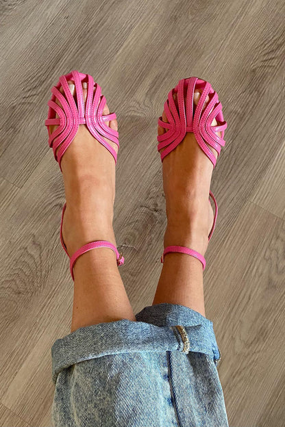 Brooke | Orthopedic Ankle-Strap Flats – Shimmer & Chic Comfort