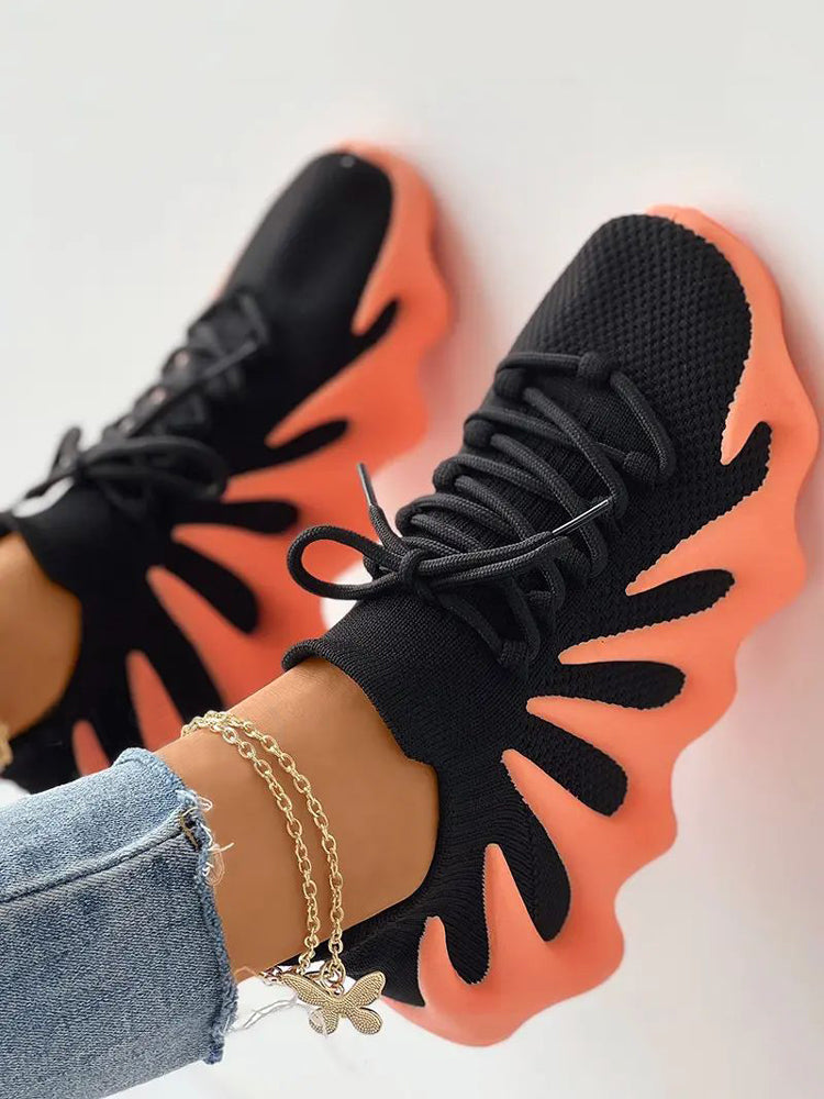 Kavya | Unisex Orthopedic Wave Sole Sneakers with Breathable Mesh