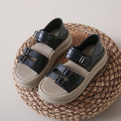 Orthopedic Balance | Double Buckle Platform Sandals