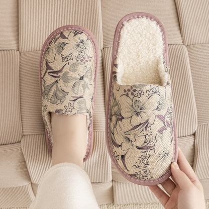 Kallista | Women’s Orthopedic Cozy Floral House Slippers