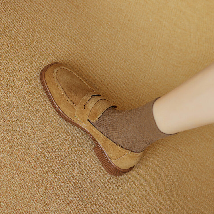 Orthopedic Balance Sheepskin Pumps - Square & Round Toe Design