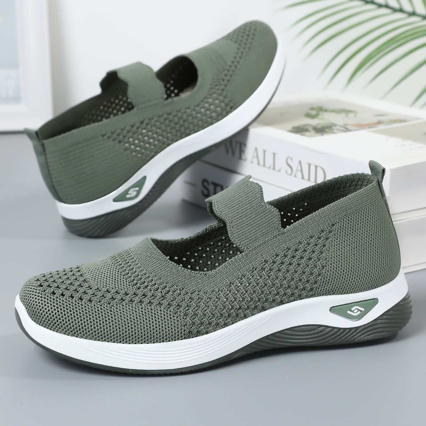 Orthopedic Balance | Breathable Mary Jane Walking Sneakers