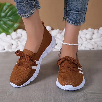 Orthopedic Balance Lace-Up Mesh Shoes - Comfort And Style