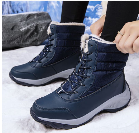 Mabel | Thermal Lace-Up Orthopedic Winter Snow Boots