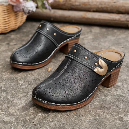 Orthopedic Balance Sandals - High Heel Comfort Clogs