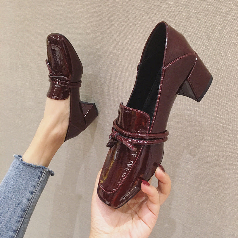 Orthopedic Balance Leather Loafers - British Style Comfort