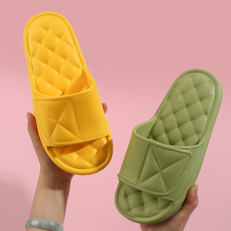 Orthopedic Balance Checkered Summer Slippers - Unique Comfort