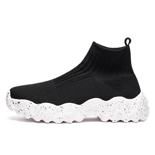 Orthopedic Sock Sneakers – Air Cushion Chunky Sole Slip-On Comfort Shoes
