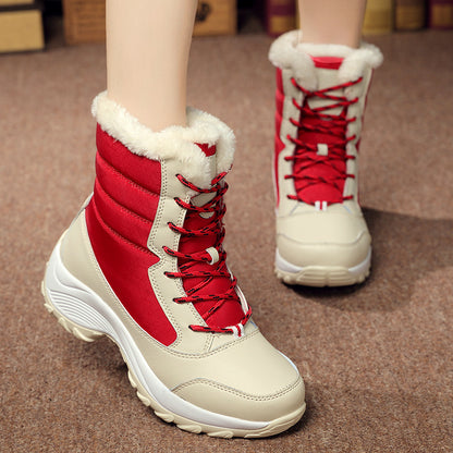 Mabel | Thermal Lace-Up Orthopedic Winter Snow Boots