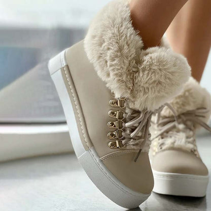 Hope | Women’s Orthopedic Winter Fur-Lined High-Top Sneakers