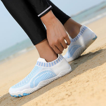 Orthopedic Balance Aqua Flex Barefoot Sneakers – Lightweight Breathable Slip-On Water Shoes