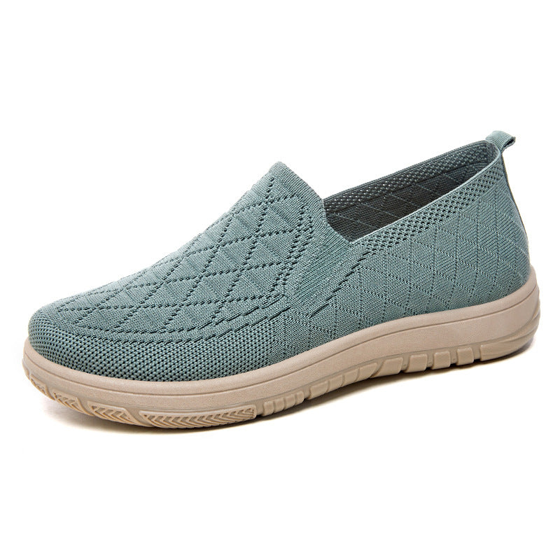 Orthopedic Balance Women’s Slip-On Comfort Shoes – Lightweight Breathable Walking Flats