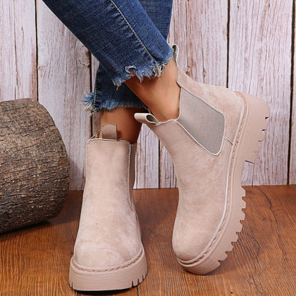 Orthopedic Balance Ankle Boots - Chunky Platform Comfort