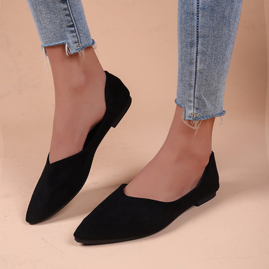 Orthopedic Balance Pointed Low Toe Shoes In Plus Sizes