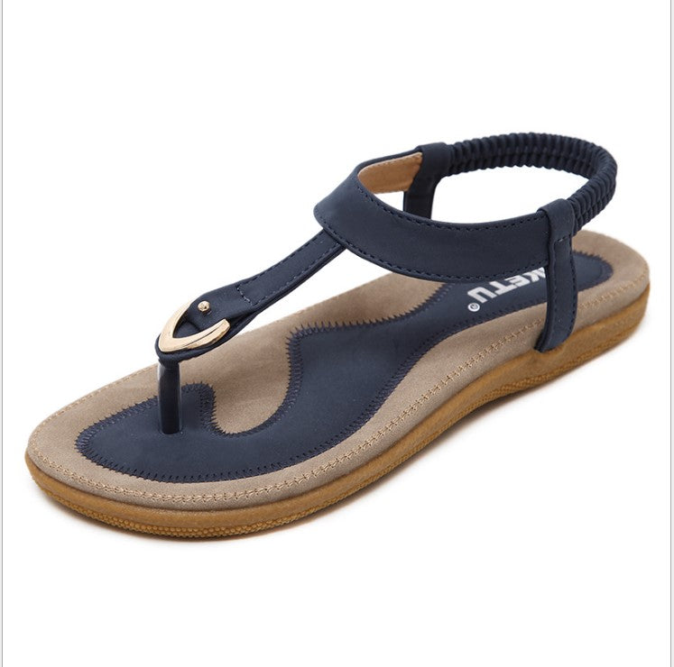 Orthopedic Balance Flat Heel Sandals - Summer Elegance And Comfort