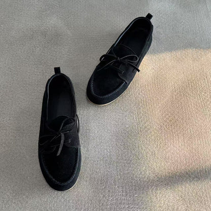 Orthopedic Balance Retro Sheepskin Leather Pumps - Unique British Style
