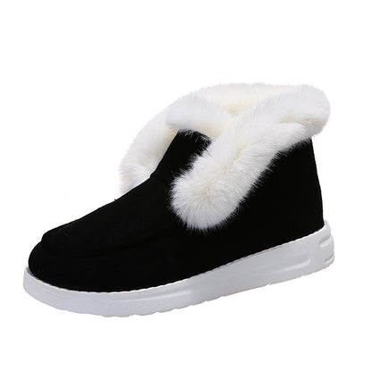 Sally | Cozy Winter Fur-Lined Slip-On Boots – Orthopedic Warm Comfort Shoes